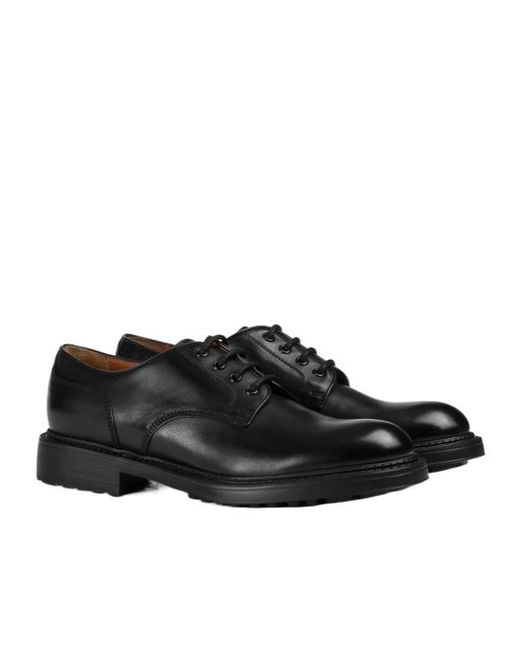 Doucal's Brown Classic Lace-Up Shoes for men
