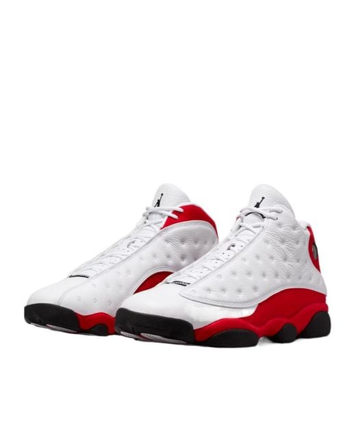 Nike Red Air Jordan 13 Retro Sneakers for men
