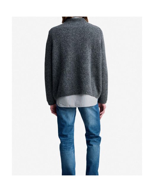 A.P.C. Gray Dylan Sweater for men