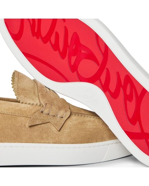 Christian Louboutin Multicolor Solid-Color Loafers for men