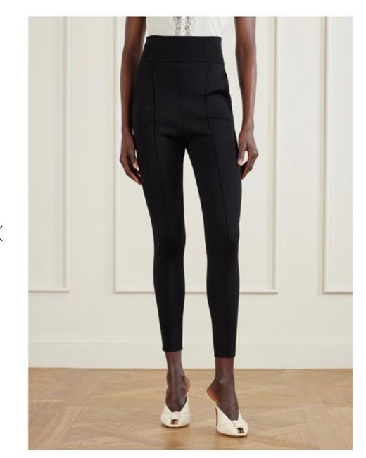 Chloé Black Chloé Slim Fit Trousers