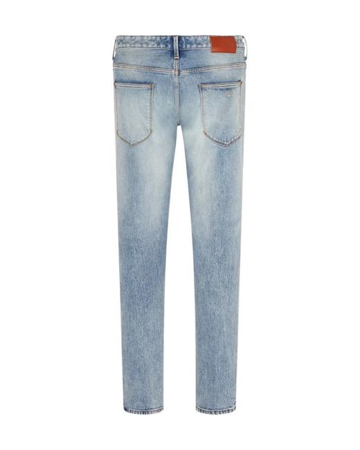 Emporio Armani Blue Slim Fit J06 Jeans for men