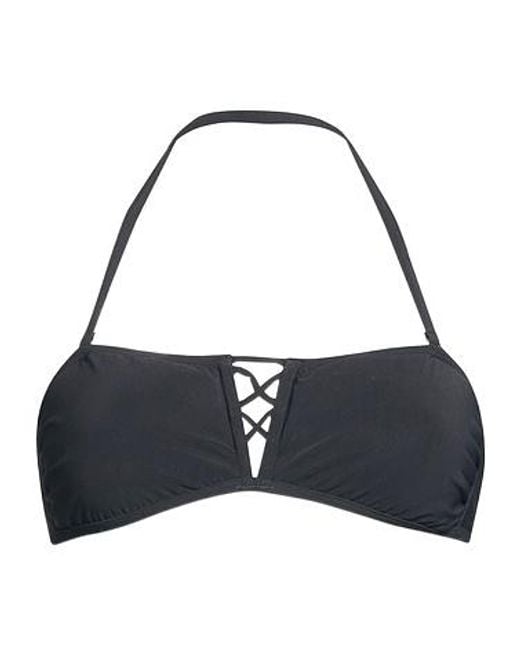 Tory Burch Black Minimalist Tie Bikini