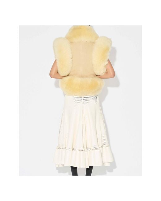Alaïa White Sleeveless Vest