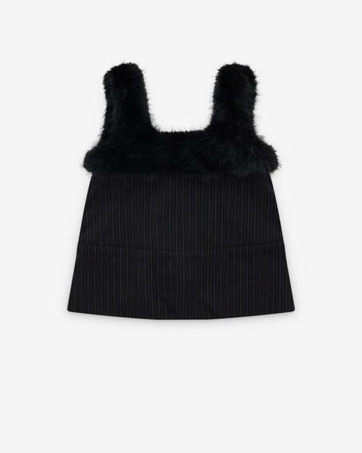 Sacai Black Striped Vest