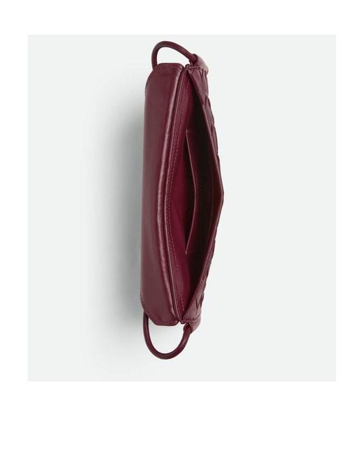 Bottega Veneta Red Solstice Phone Pouch