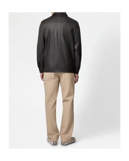 Tod's Black Long-Sleeved Jacket for men