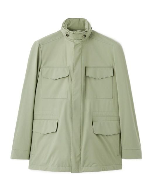 Loro Piana Green Traveller Field Jacket for men