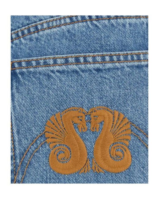 Blazé Milano Blue Blazé Milano Wide-Leg Jeans