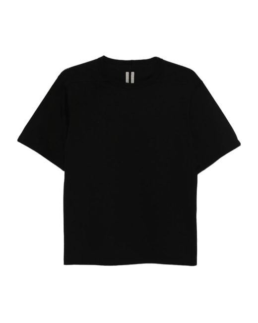 Rick Owens Black Brad Crew-Neck Short-Sleeve T-Shirt