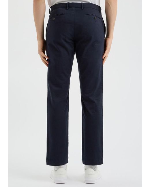 Polo Ralph Lauren Blue Slim-Leg Stretch Cotton Chinos for men