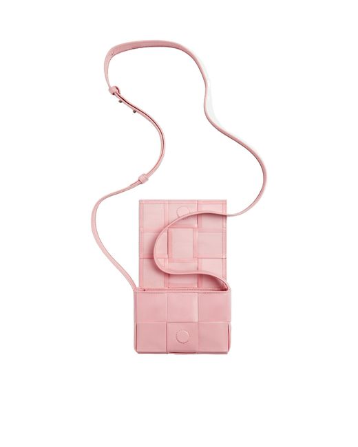 Bottega Veneta Pink Candy Cassette Satchel Bag for men