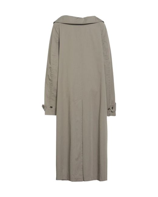 Balenciaga Gray A Simple And Long Coat