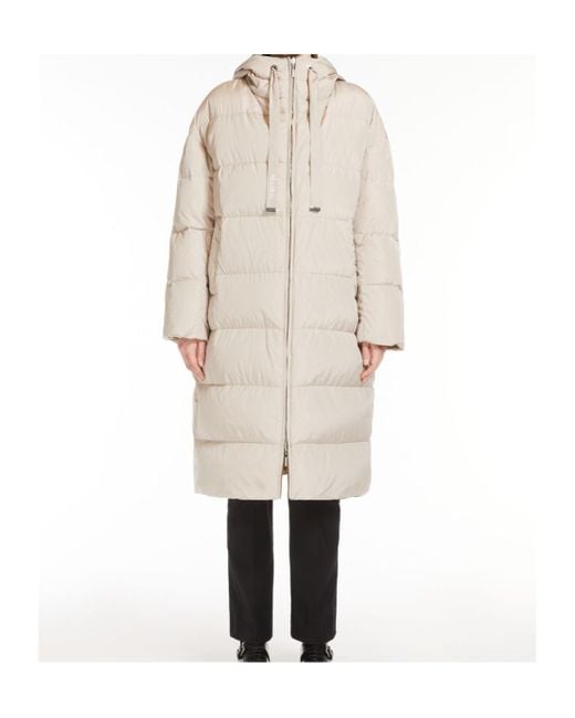 Max Mara Natural Long Double-Sided Down Jacket