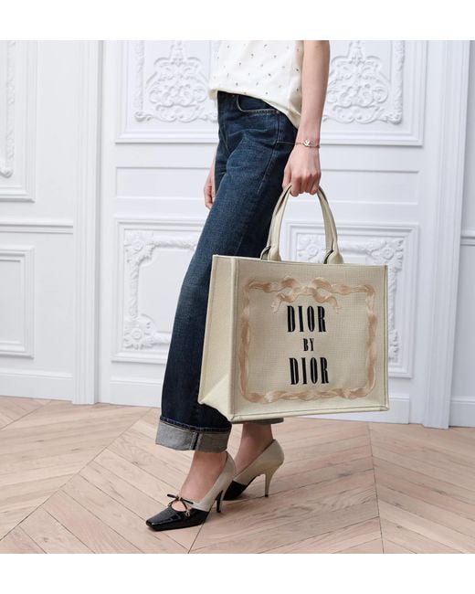 Dior Natural Large Book Tote