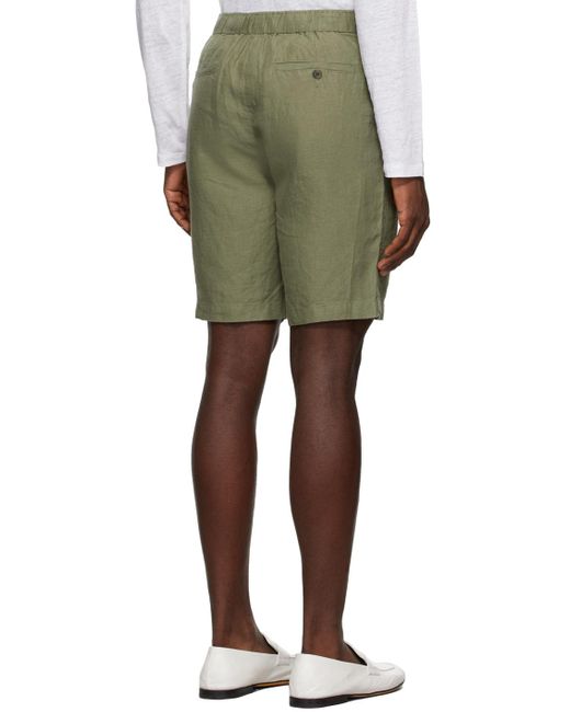 Vince Natural Drawstring Detail Shorts for men