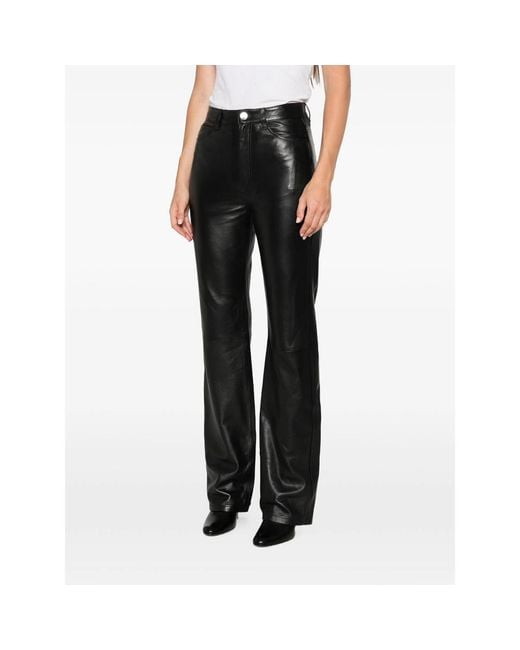 Rohe Gray Straight-Leg Casual Trousers