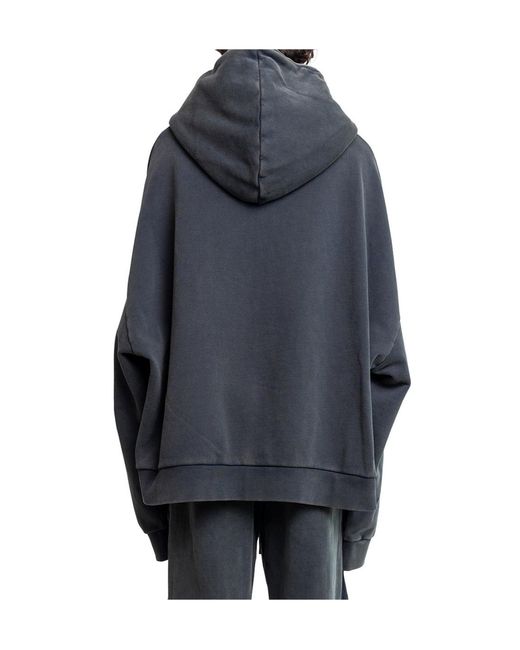 Entire studios Black Eternal Zip Hoodie for men