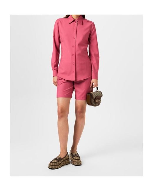 Gucci Pink Mohair Shirt