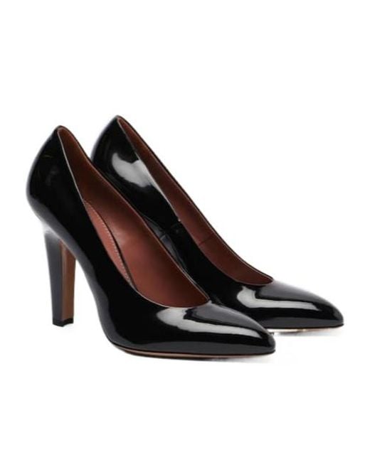 Paris Texas Black Elsa 100 Patent Leather Pumps