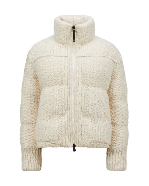 Moncler Natural Grenoble Serfaus Short Down Jacket