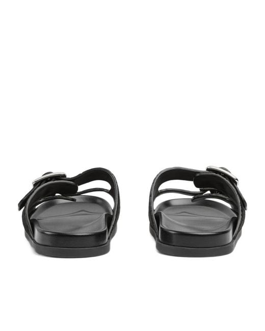 Gucci Black Slide Sandals for men