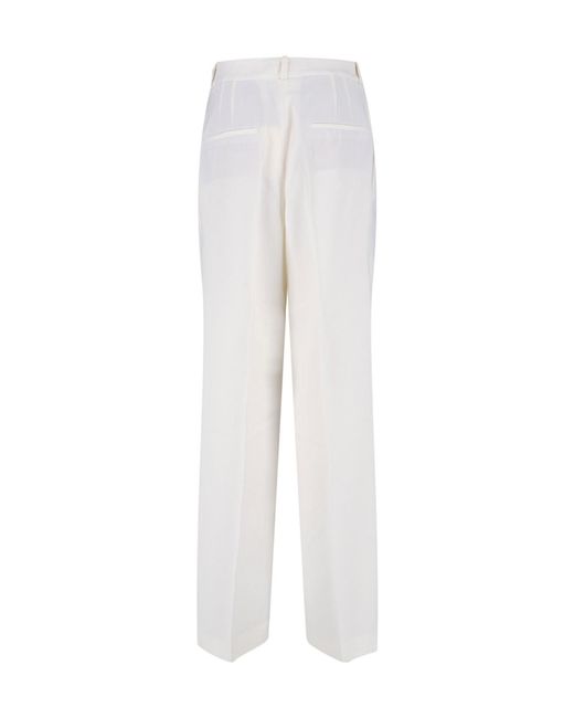 Rohe White Belt Loop Casual Pants