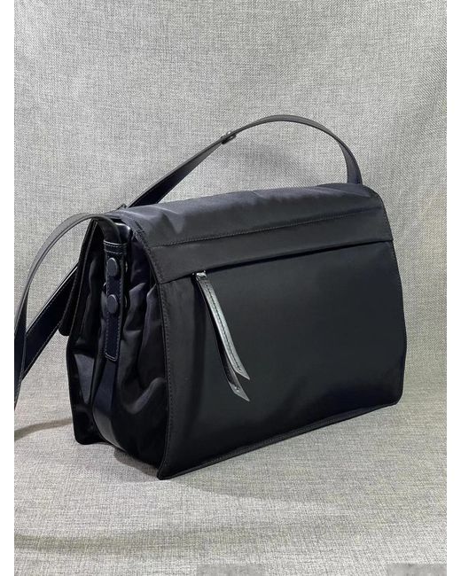 Prada Black Logo Shoulder Bag