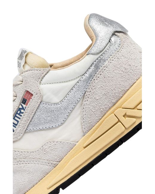 Autry White Reelwind Low Sneakers