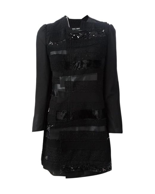Junya Watanabe Black Single Breasted Blazer