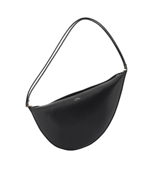 Totême  Black Scooped Shoulder Bag
