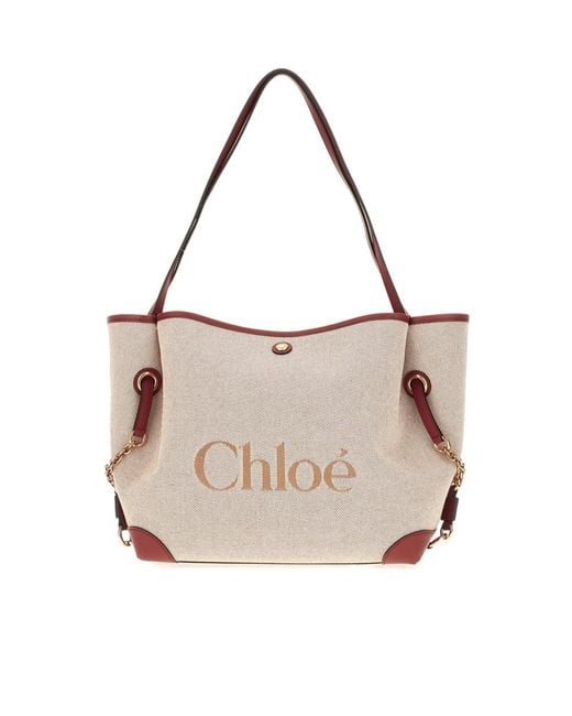 Chloé Natural Rectangular Shoulder Bag