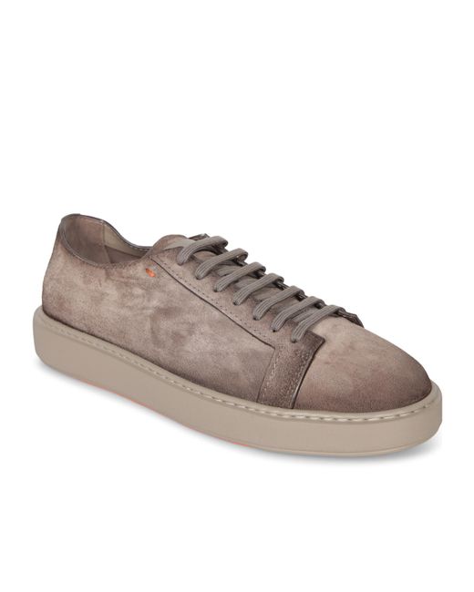 Santoni Brown Sneakers for men