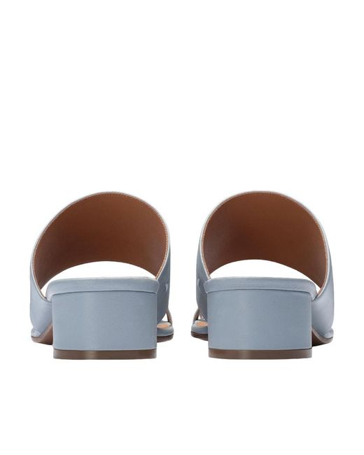 Maison Margiela Blue Tabi Low Mules