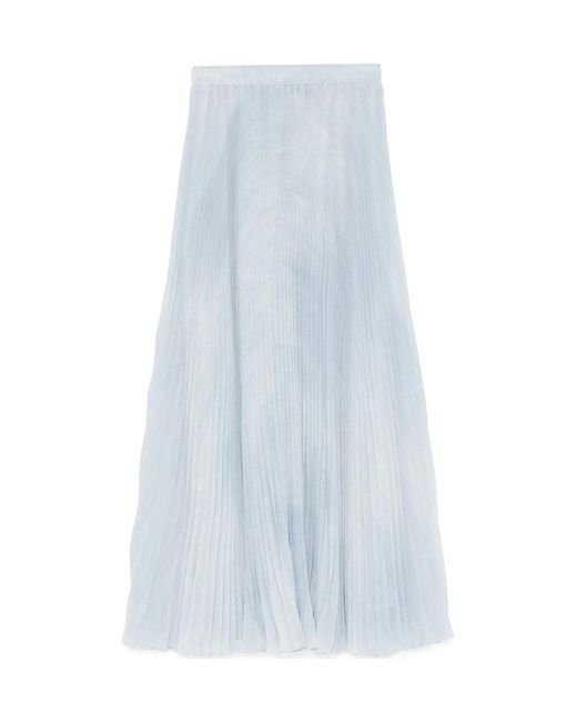 スカート ERMANNO SCERVINO Woman Skirt Gnawed Blue D462O706HKC 34200 ERMANNO SCERVINO: Skirt woman - Gnawed Blue | Ermanno