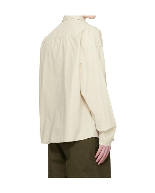 Entire studios White Miller Shirt for men