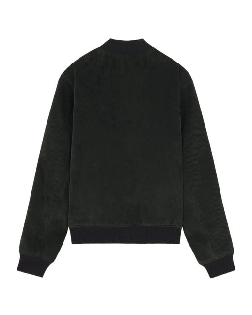 Maison Kitsuné Black Long-Sleeved Casual Jacket for men