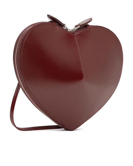 Alaïa Red Alaïa Le Coeur Heart-Shape Bag
