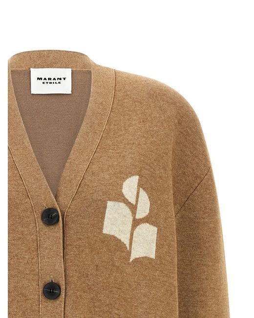 Isabel Marant Brown Norton' Cardigan