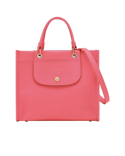 Longchamp Pink Small Cabas Tote Bag