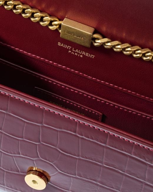 Saint Laurent Red New Kate Small Shoulder Bag