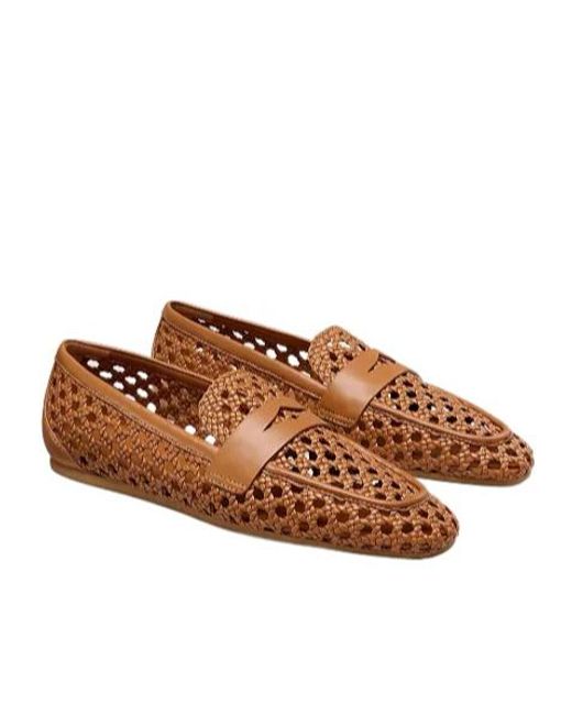Stuart Weitzman Brown Thea Loafer