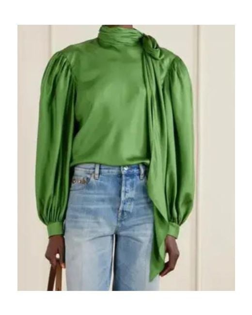 Gucci Green Long-Sleeved Shirt