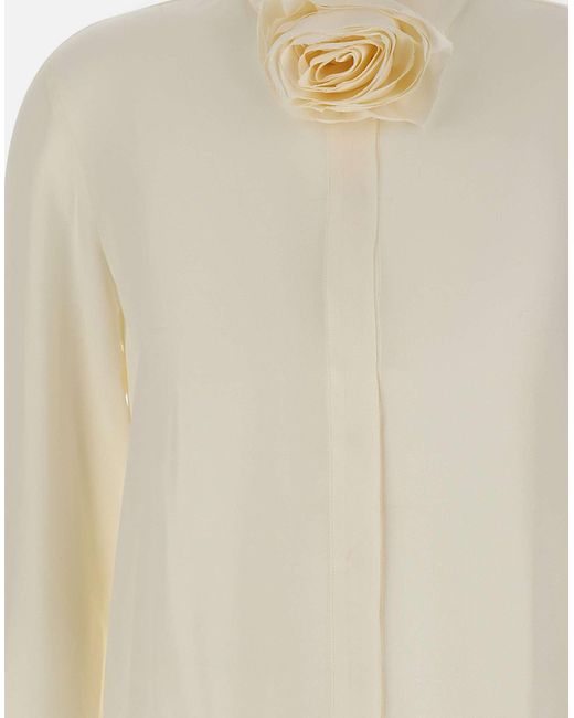 Marella White Long-Sleeved Shirt