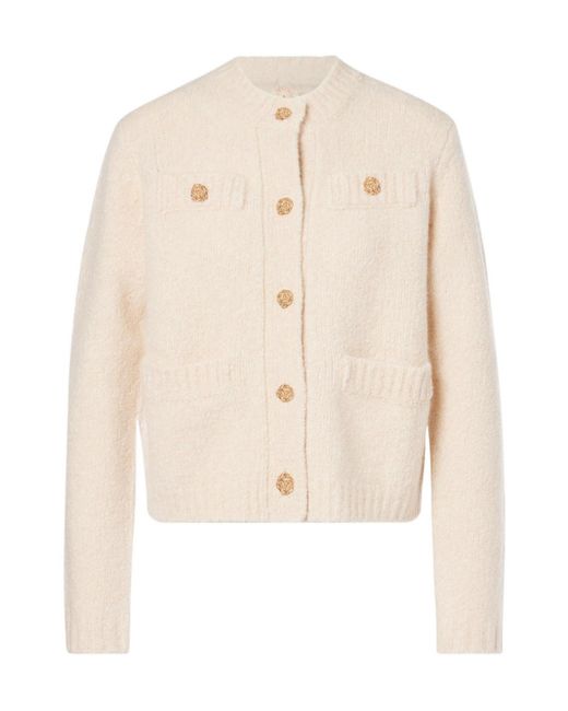 Jardin Des Orangers Natural Cashmere-Blend Cardigan