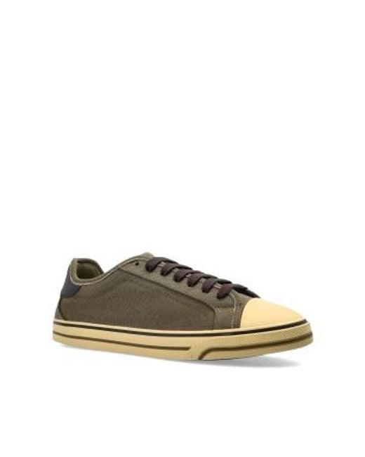 Dolce & Gabbana Green Round Toe Sports Shoes for men