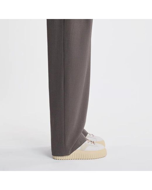 Hogan Natural H-Striped Round Toe Sneakers