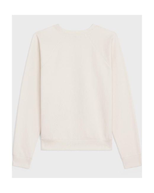 Céline White Anchor Sweater