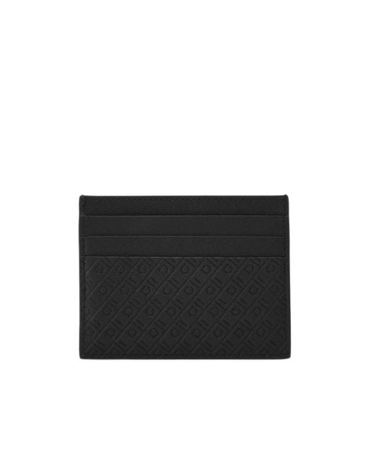 Ferragamo Black Monogram Card Holder for men