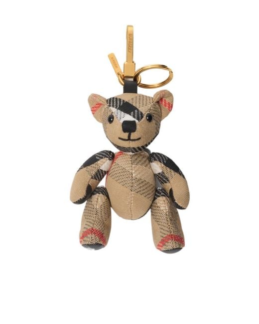 Burberry Metallic Thomas Teddy Bear Keyring